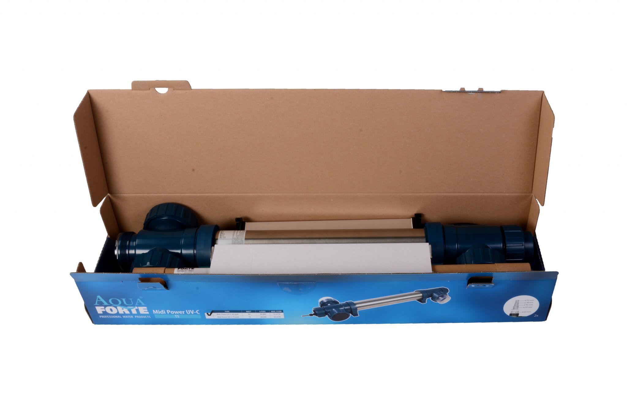 AquaForte MIDI UVC 75 watt T5 AquaForte Reliable and Innovative