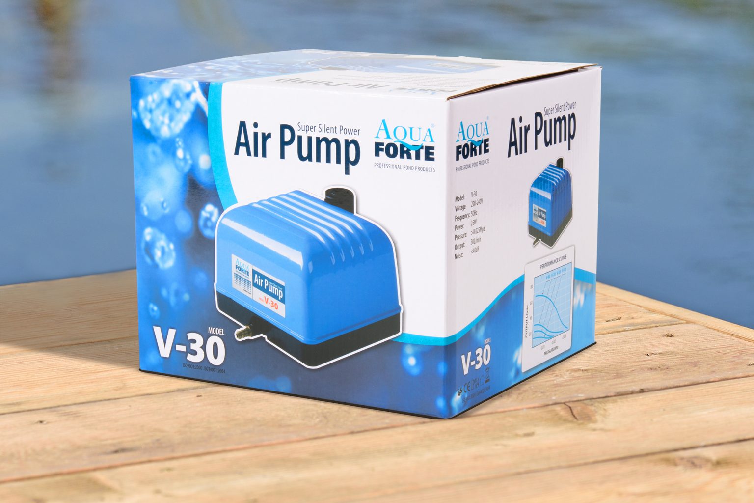 AquaForte Luftpumpe HIFlow V30 AquaForte Zuverlässige und