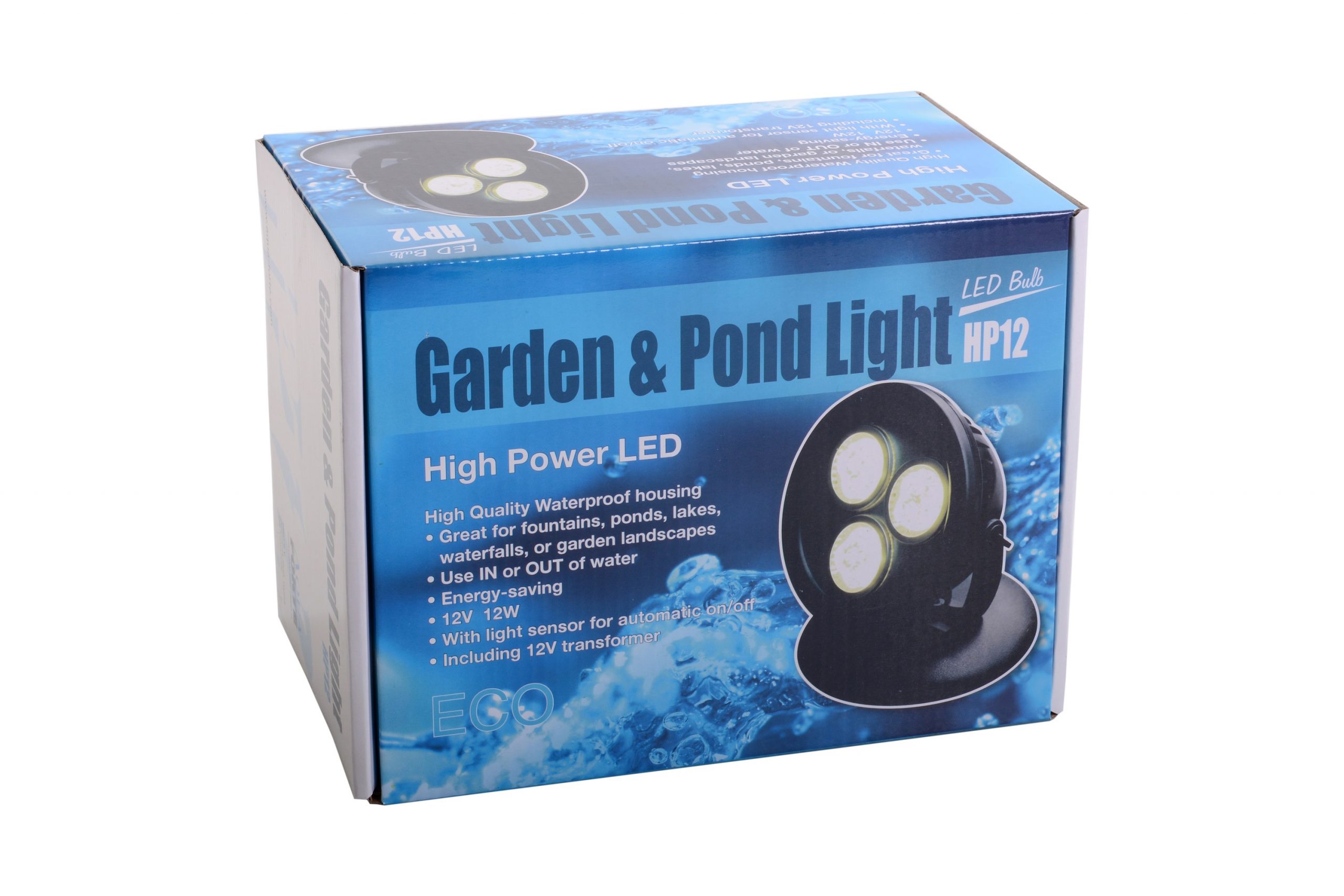 Hydro Glow FFL12 Floating Fish Light with 20 Cord - LED - 12W - 12V  [FFL12G] : : Sports & Outdoors